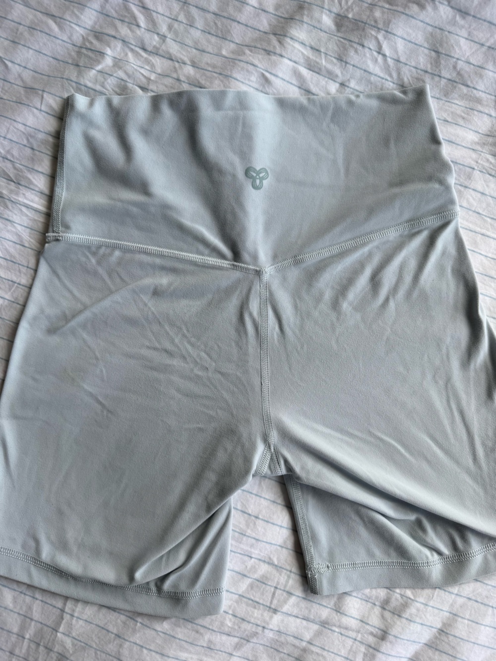 TNA Aritzia Butter Short in Light Blue. Size: M - Picture 3 of 4